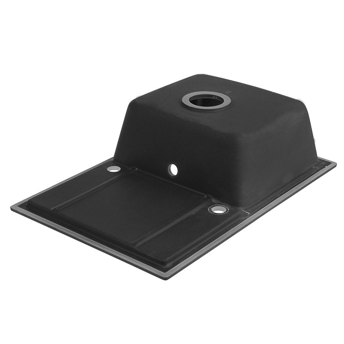 Мойка кухонная из кварца TOLERO R-112, чёрная