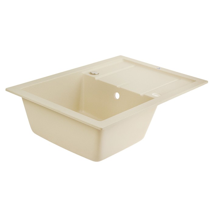 Мойка кухонная из кварца TOLERO R-112, цвет сафари