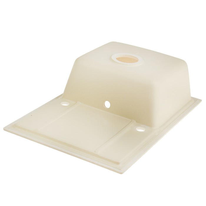 Мойка кухонная из кварца TOLERO R-112, цвет сафари