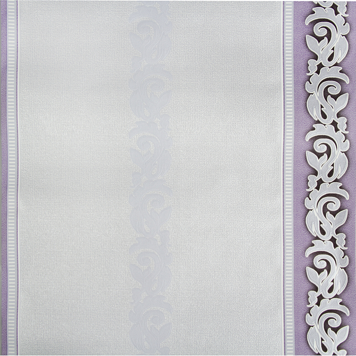 Обои дуплексные 6308 «Визит», сиреневые, 0.53 х 10 м