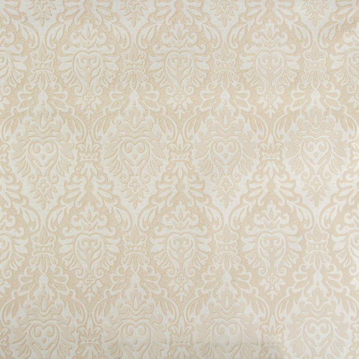 Обои бумажные, акриловые 12601 «Медальон», бежевые 0.53 х 10 м