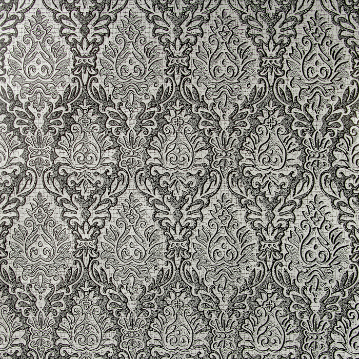 Обои бумажные, акриловые 12610 «Медальон», серые 0.53 х 10 м