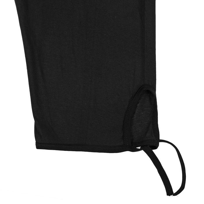 Бриджи женские, цвет чёрный, размер 52