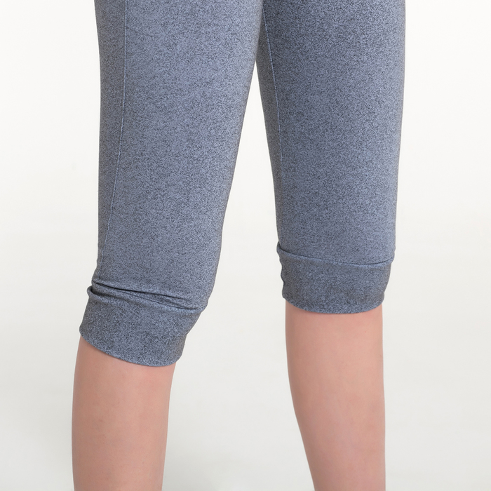 Бриджи женские, цвет серый, размер 50