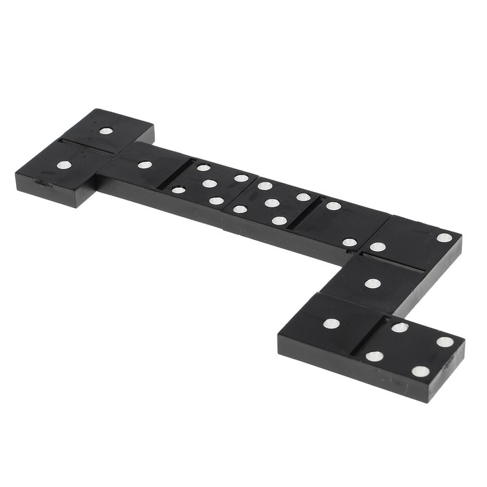 Настольная игра 3 в 1 "Русские игры": шахматы, лото, домино (доска микрогофра 40х40 см)