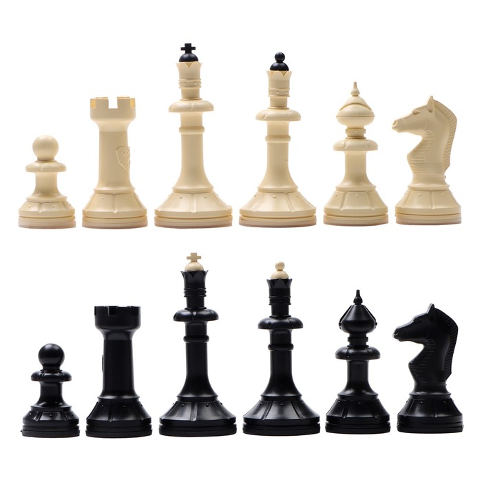 Шахматные фигуры "Айвенго" обиходные (без доски, высота король h=10,5 см)
