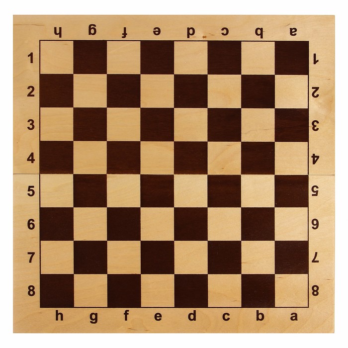 Настольная игра 2 в 1 "Айвенго": шахматы, шашки (доска дерево 43х43 см)