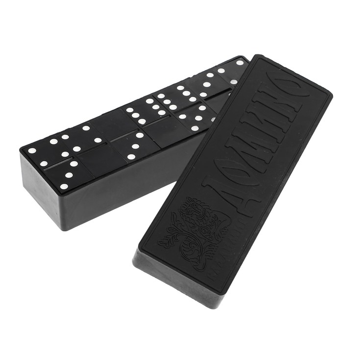 Настольная игра 3 в 1 "Классика": шашки, домино, шахматы "Айвенго" (доска дерево 43х43 см)