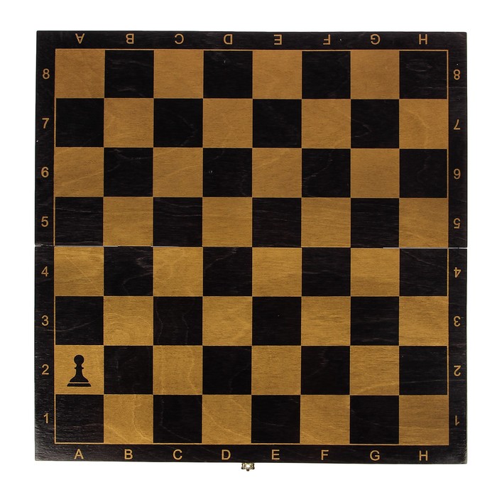 Шахматы "Айвенго" (доска дерево 40х40 см фигуры пластик, король h=9.5 см)