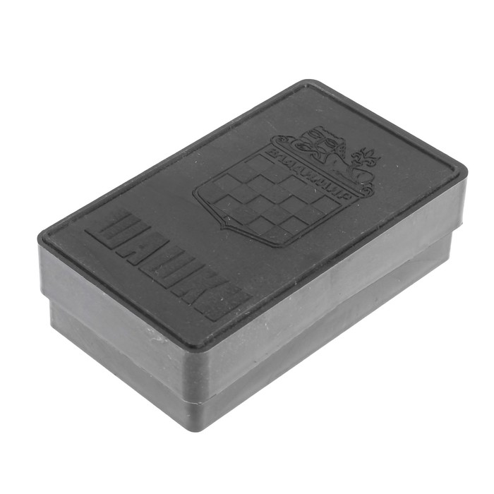 Настольная игра 3 в 1 "Черное золото": шашки, домино, шахматы (доска дерево 40х40 см)