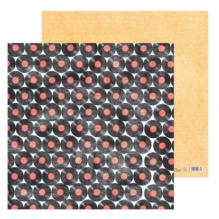 Бумага для скрапбукинга "Time to Party", 30.5х30.5 см