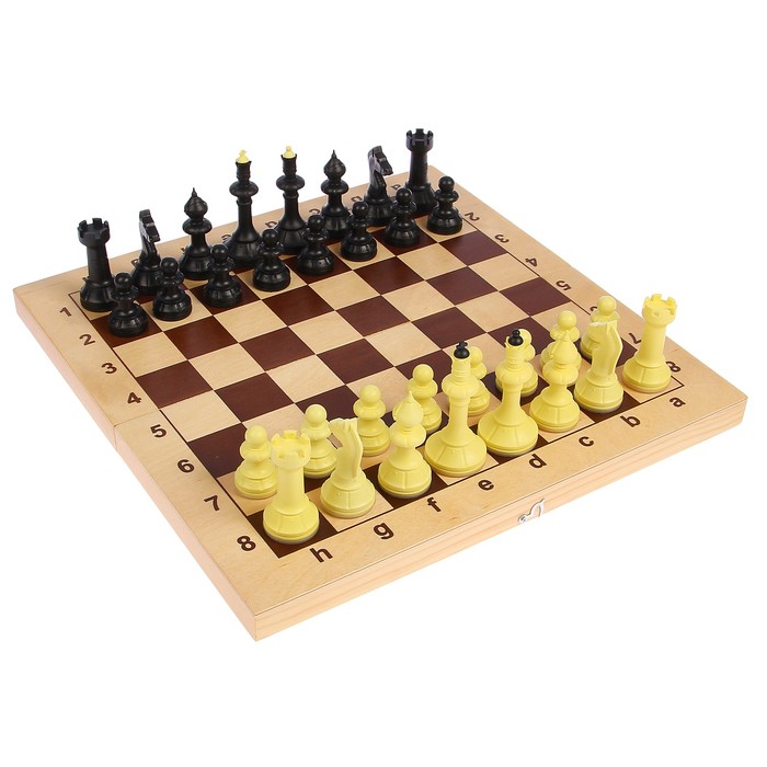 Настольная игра 4 в 1 "Классика": шашки, нарды, домино, шахматы "Айвенго" (доска 40х40 см)