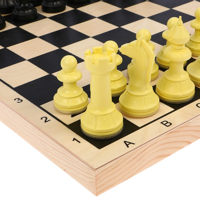 Настольная игра 4 в 1 "Классика": шашки, нарды, домино, шахматы "Айвенго" (доска 40х40 см)