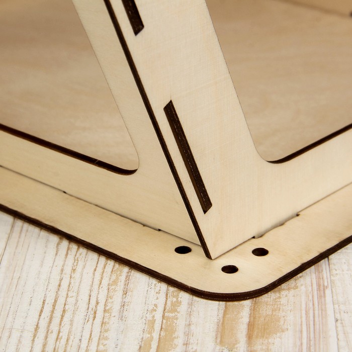 Кормушка для птиц, 25 × 27 × 22 см, разборная