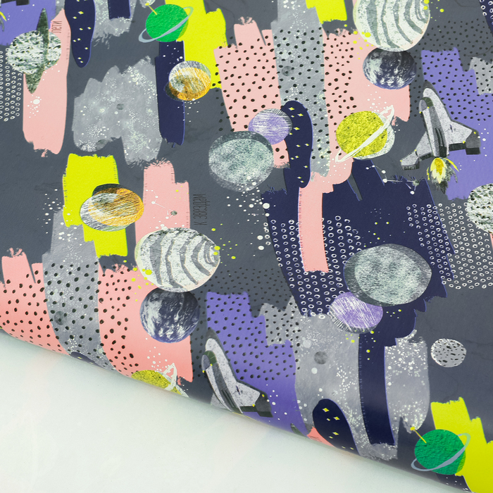 Бумага глянцевая "Космос", 100х70 см