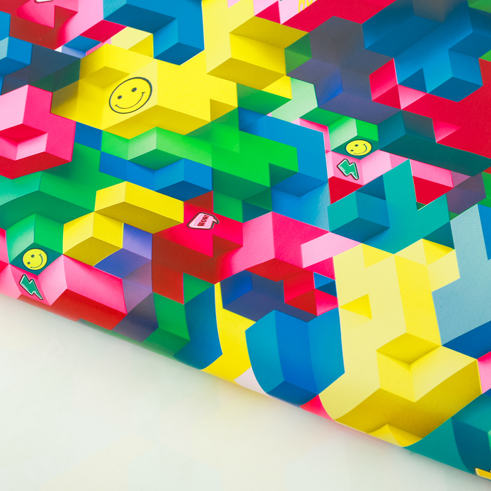 Бумага глянцевая "Конструктор", 100х70 см