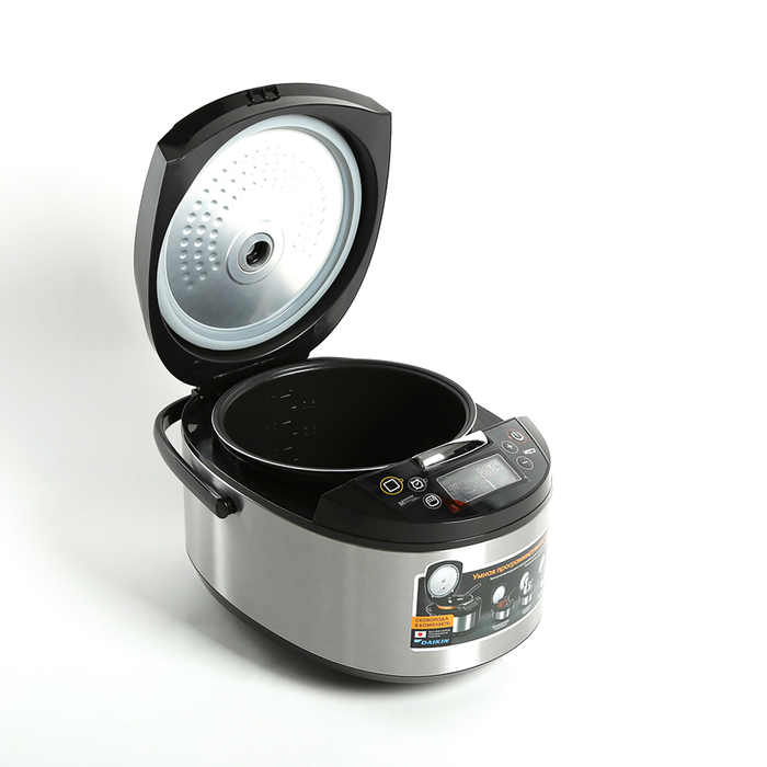 Мультиварка Redmond RMK-M452, 5 л, 860 Вт, черный/серебристый