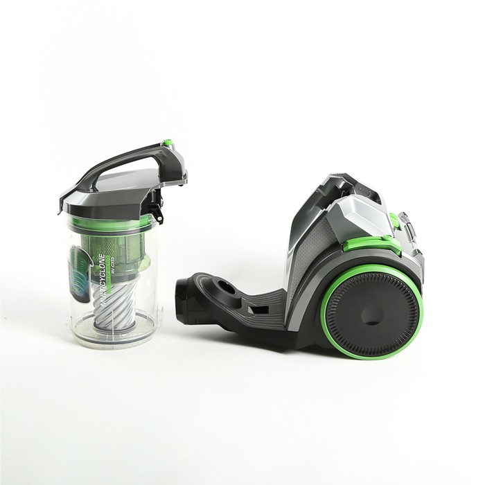 Пылесос Redmond RV-C333, 2200 Вт, мощность всасывания 380 Вт, 3 л, моющийся фильтр, зеленый