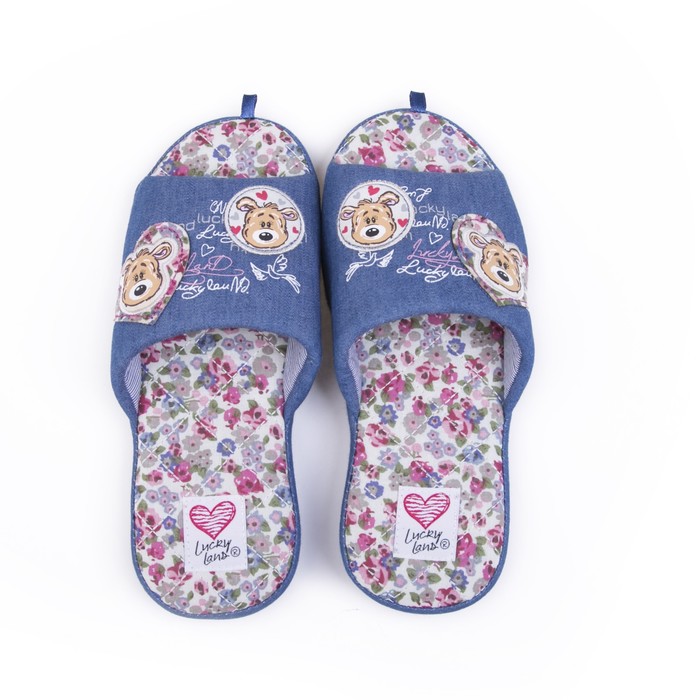 Обувь домашняя  женская 1782W-ASO-S (синий) (р.38)