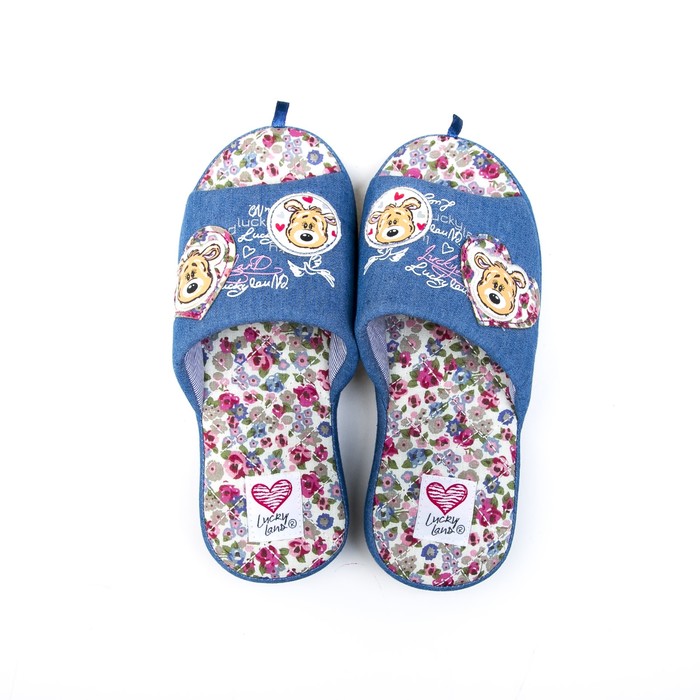 Обувь домашняя  женская 1782W-ASO-S (голубой) (р.36)