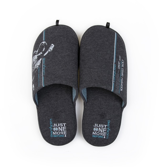 Обувь домашняя мужская 2628M-ASC-W (чёрный) (р. 41)