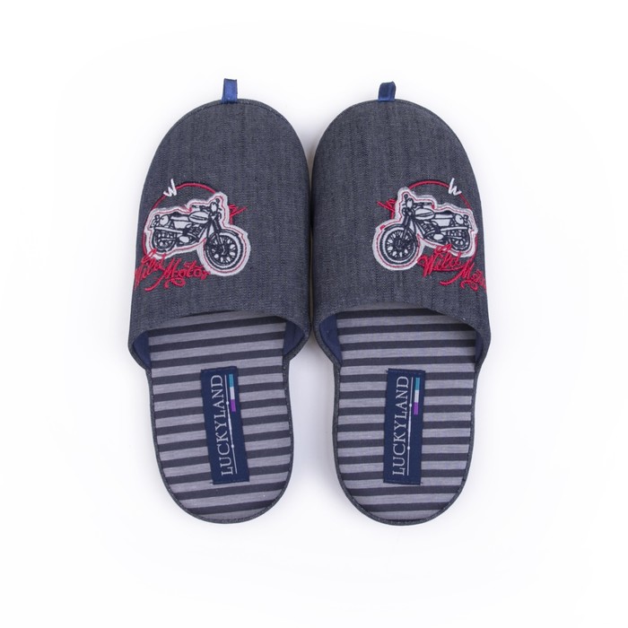 Обувь домашняя подростковая 1386T-ASC-S (синий) (р. 39)