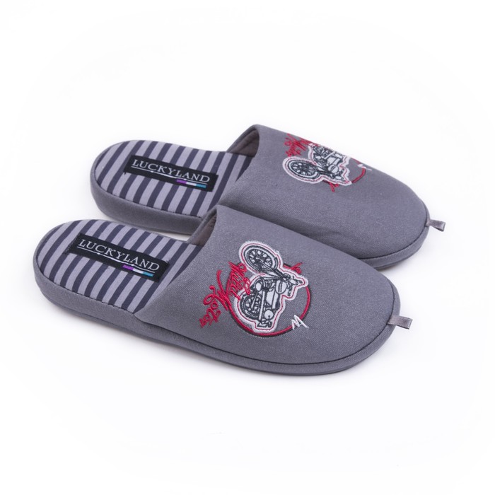 Обувь домашняя подростковая 1386T-ASC-S (серый) (р. 36)