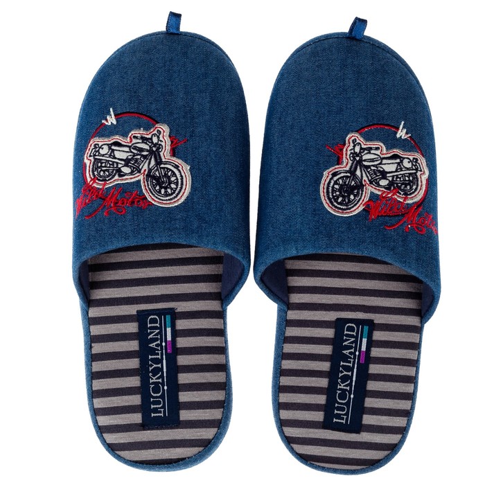 Обувь домашняя подростковая 1386T-ASC-S (голубой) (р. 37)