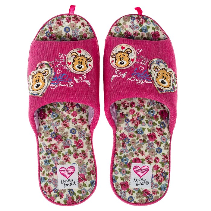 Обувь домашняя  женская 1782W-ASO-S (розовый) (р. 37)