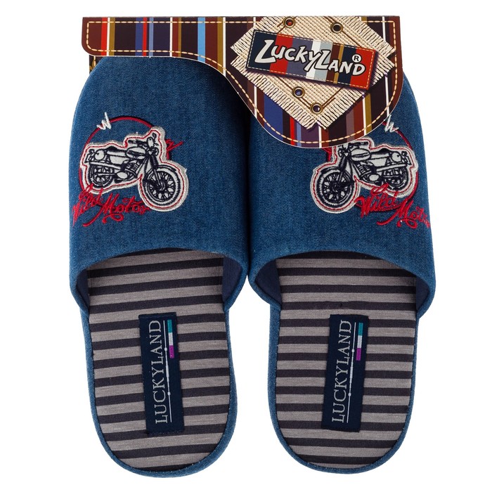 Обувь домашняя подростковая 1386T-ASC-S (голубой) (р. 39)