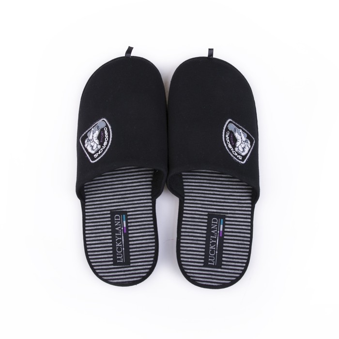 Обувь домашняя мужская1376M-ASC-S (черный) (р. 41)