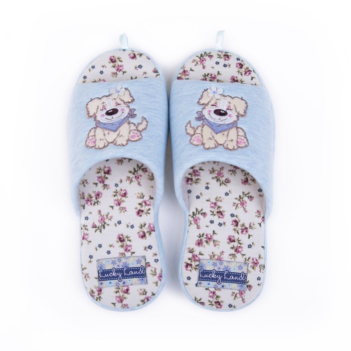 Обувь домашняя  женская 1783W-ASO-S (голубой) (р. 37)