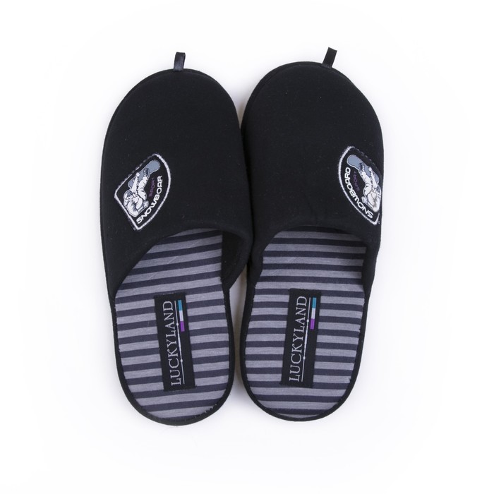 Обувь домашняя подростковая 1387T-ASC-S (чёрный) (р. 37)