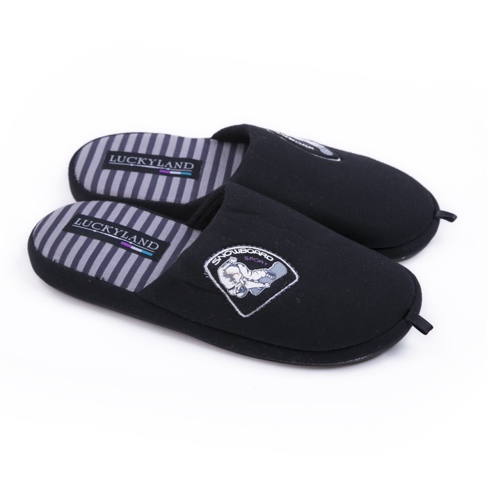 Обувь домашняя подростковая 1387T-ASC-S (чёрный) (р. 40)