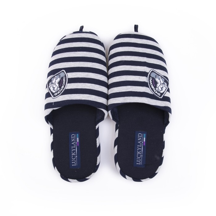 Обувь домашняя мужская1376M-ASC-S (серый/синий) (р. 41)