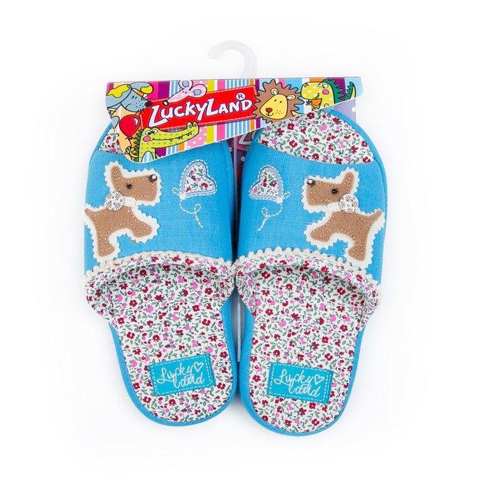 Обувь домашняя детская 1327K-ASO-S (голубой) (р. 32)