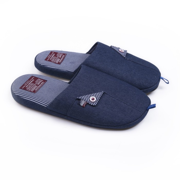 Обувь домашняя мужская2061M-ASC-W  (темно-синий) (р. 46)