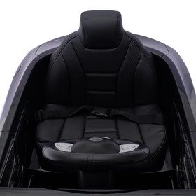 Электромобиль MERCEDES-BENZ S63 AMG, цвет чёрный, EVA колёса, кожаное сидение от Сима-ленд