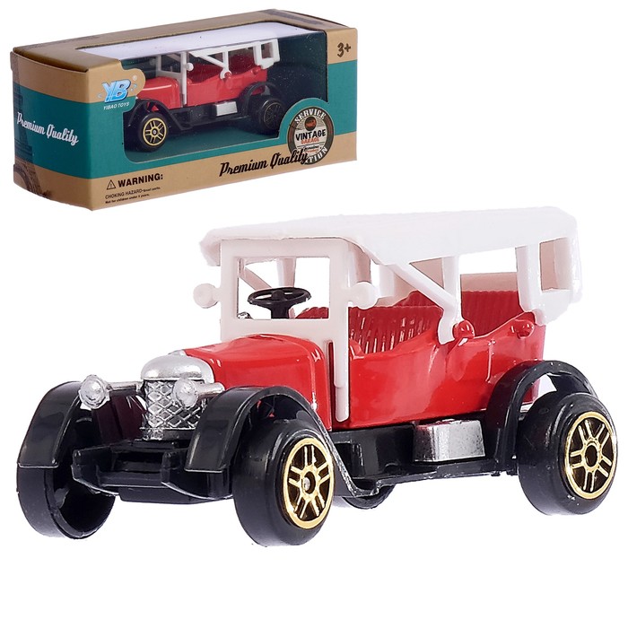 Машина металлическая "Ретро", МИКС