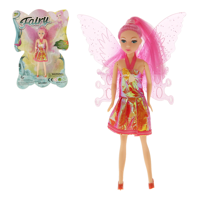 Кукла малышка "Бабочка", МИКС