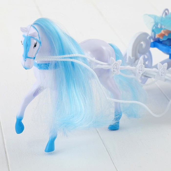 Карета для кукол "Волшебная прогулка" с куклой, с аксессуарами