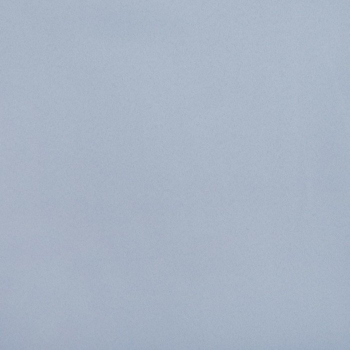 Ткань портьерная, 215 г/м², дл. 10 м, цвет голубой, блэкаут, 100% п/э