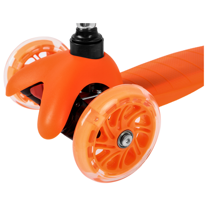 Самокат детский GRAFFITI Pulpy, цвет оранжевый
