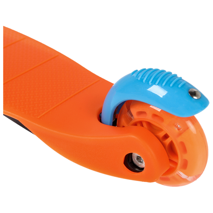 Самокат детский GRAFFITI Pulpy, цвет оранжевый