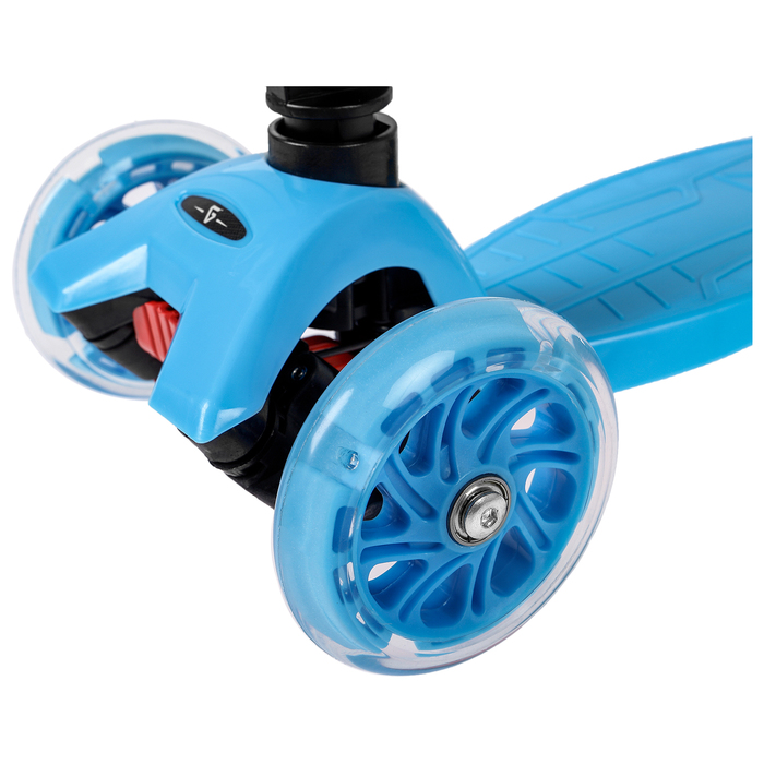 Самокат детский GRAFFITI Frisky, цвет голубой