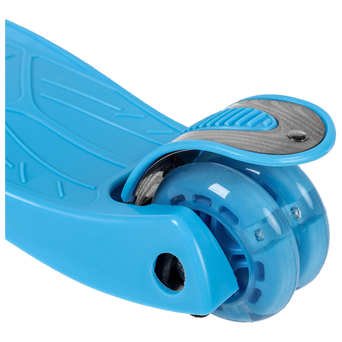 Самокат детский GRAFFITI Frisky, цвет голубой