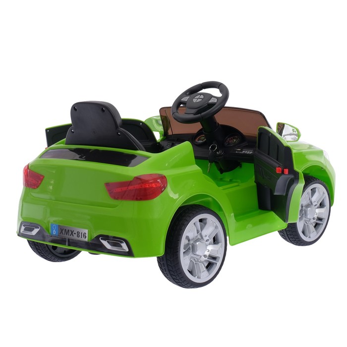 Электромобиль "Престиж", 2 мотора, активная подвеска, цвет зеленый