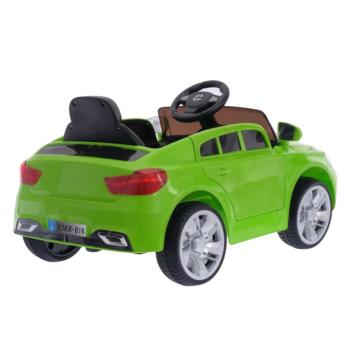 Электромобиль "Престиж", 2 мотора, активная подвеска, цвет зеленый