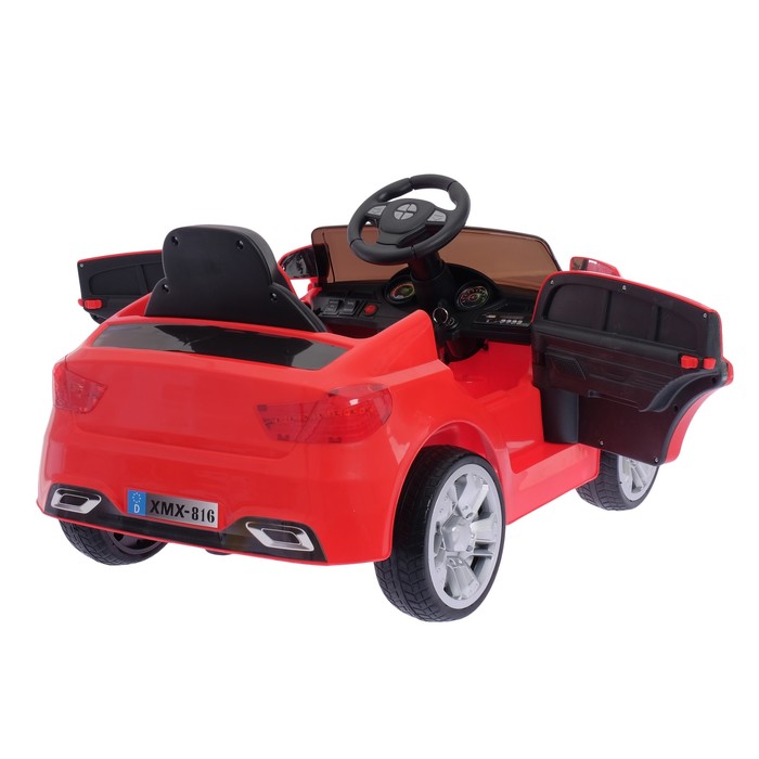 Электромобиль "Престиж", 2 мотора, активная подвеска, цвет красный