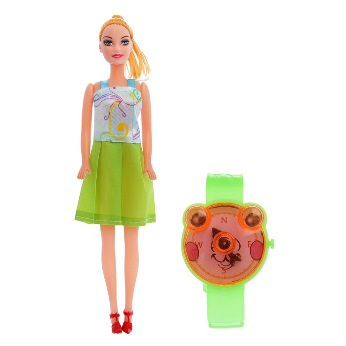 Кукла модель "Софи" в платье с аксессуарами, МИКС